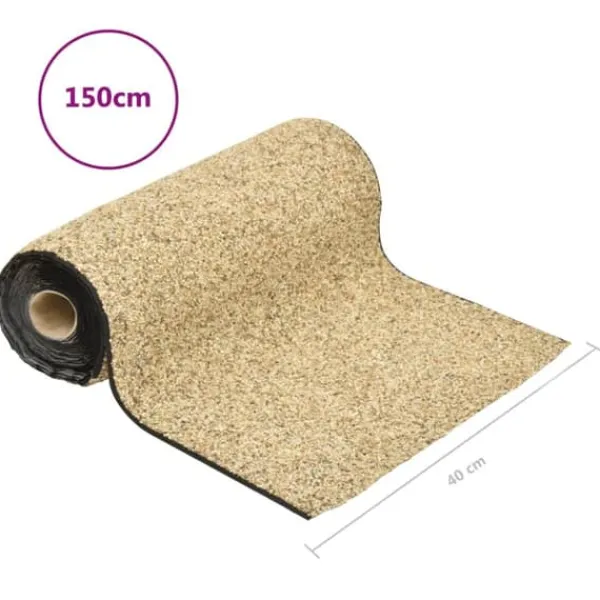 Best Tillbehör till fontäner & dammar - Living Kantmatta naturlig sand 150x40 cm Fontäner & Dammar