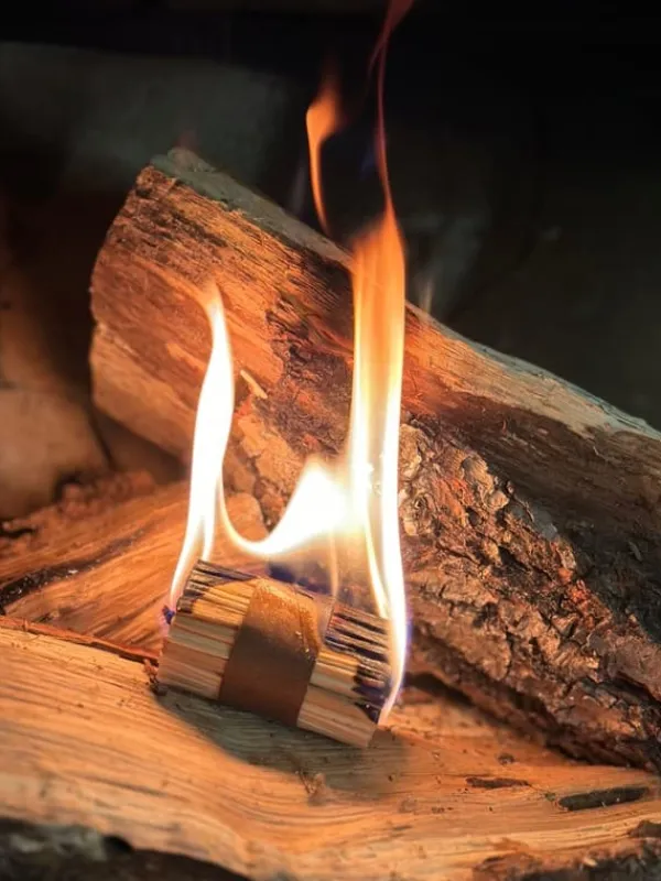Tändved för grill, öppen spis, spis Ekologisk tändved K-LUMET 26 st.