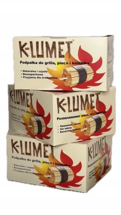 Tändved för grill, öppen spis, spis Ekologisk tändved K-LUMET 26 st.