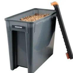 Hot Traeger Hink Och Lock Pellet Staydry Svart Tillbehör Till Vedeldade Kaminer & Öppna Spisar