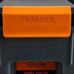 Hot Traeger Hink Och Lock Pellet Staydry Svart Tillbehör Till Vedeldade Kaminer & Öppna Spisar