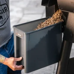 Hot Traeger Hink Och Lock Pellet Staydry Svart Tillbehör Till Vedeldade Kaminer & Öppna Spisar
