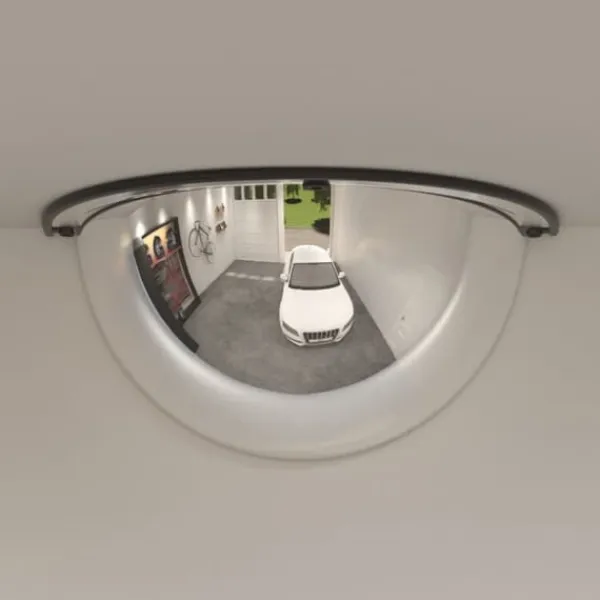 vidaXL Trafikspeglar kupol 2 st Ø40 cm 180° akryl