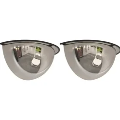 New Trafikspeglar kupol 2 st Ø30 cm 180° akryl Säkerhetsspeglar