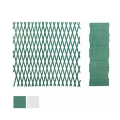 New TRALICCIO PLASTIK GRÖN m 2x1 Valvbågar, Spaljéer, Bersåer & Pergolor