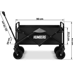 Humberg Transportvagn, hopfällbar 100l HM-512