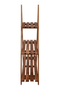 Träblomsterlåda 107x101x26 cm - RP/ 3-nivå/ Brun Växtställ