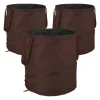 Best Trädgårdsavfallspåse set, 47x46 cm, Brun Trädgårdskorgar