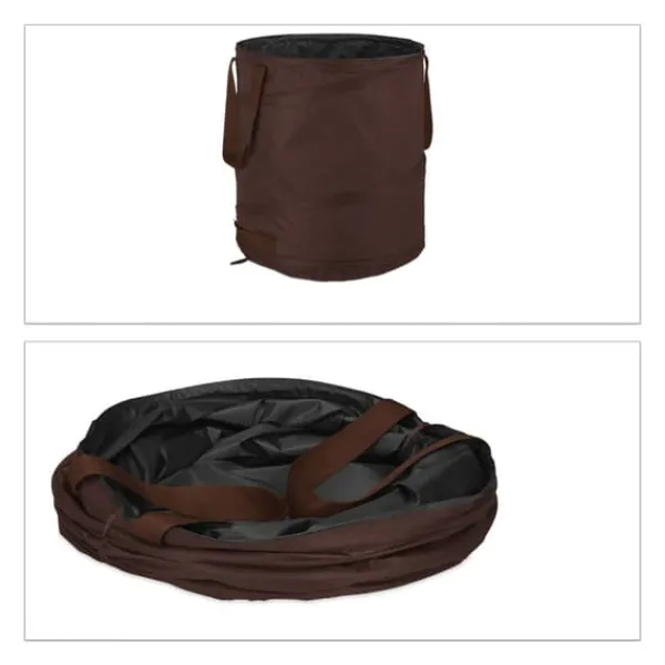 Best Trädgårdsavfallspåse set, 47x46 cm, Brun Trädgårdskorgar