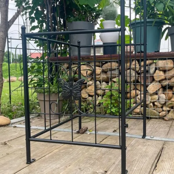Best Trädgårdsbåge i metall för klätterväxter, hållbar svart båge för rosor och vinrankor, perfekt för bröllop, fest & trädgård 7,15 ft Valvbågar, Spaljéer, Bersåer & Pergolor