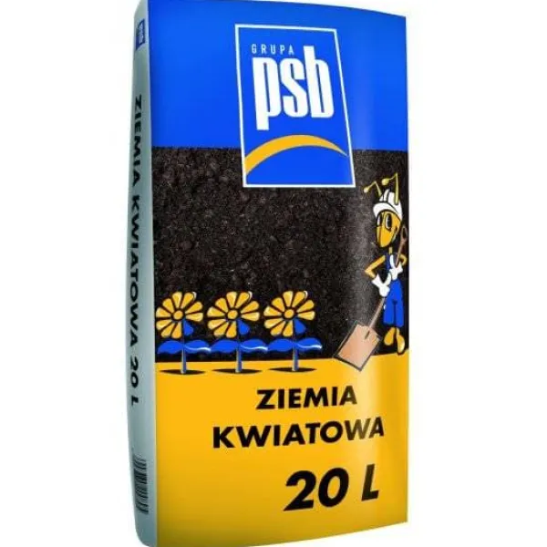 Trädgårdsblomjord universal PSB 20 l