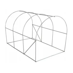 Clearance Trädgårdsfolietunnel 300 x 200 x 200 cm, med transparent UV-12 folie Växthus