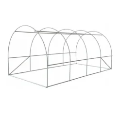 Trädgårdsfolietunnel 400 x 250 x 200 cm, med transparent UV-12 folie