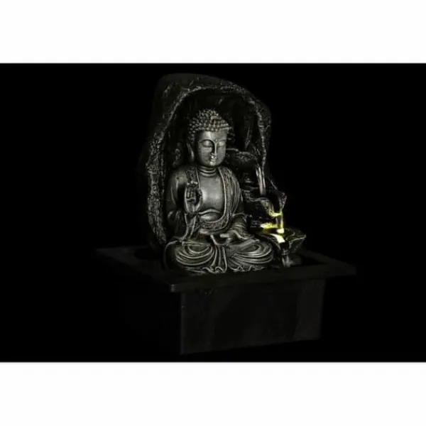 Trädgårdsfontän - Buda - Harts - Orientalisk - Vit - 21 x 17,5 x 25 cm (2 enheter)
