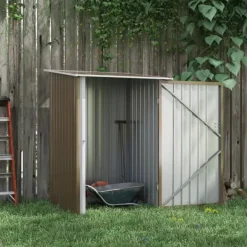 Outlet Trädgårdsförråd, 100x103x160 cm, Brun Skjul, Garage & Carports