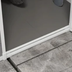 Discount Trädgårdsförråd, 122x149x192/177 cm, Grå Skjul, Garage & Carports