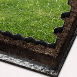 Sale Trädgårdsgrill, LDPE-polyeten, 60x40x4 cm, Lastkapacitet 1000 ton/m², Hög flexibilitet, Väderbeständig Trädgårdsprydnader