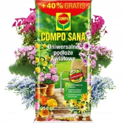 Trädgårdsjord universal för blommor 35 l