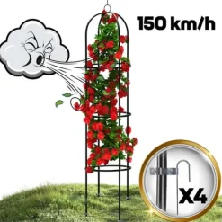 Best Trädgårdspergolapelare 200 cm Plonos PL-992 Valvbågar, Spaljéer, Bersåer & Pergolor