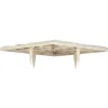 Trädgårdsplattor, 39,5x39,5x2,6 cm, Beige, Plast