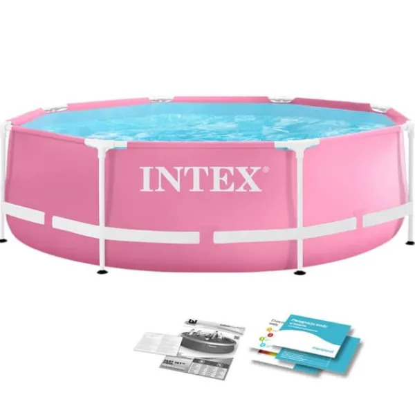 Discount Trädgårdspoolram 244 x 76 cm INTEX 28290 Pooler