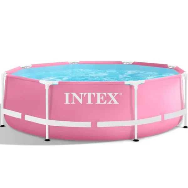 Discount Trädgårdspoolram 244 x 76 cm INTEX 28290 Pooler