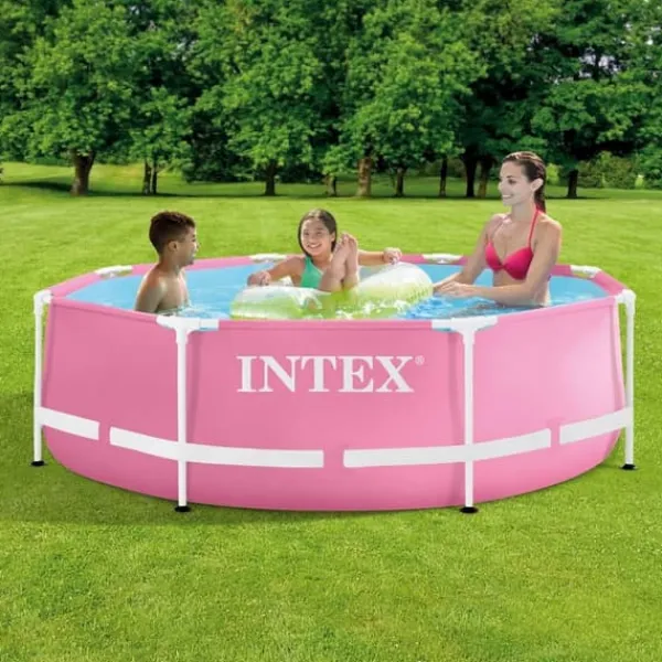 Discount Trädgårdspoolram 244 x 76 cm INTEX 28290 Pooler