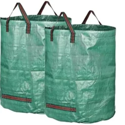 Trädgårdspåse - Mossun - Paket med 2 - 72 gallon - Vattentålig - Hållbar i vävd PP