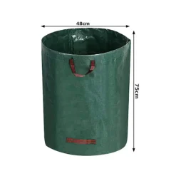 Discount Trädgårdssäck 120 L - För löv, gräs och avfall Trädgårdskorgar