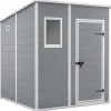 Trädgårdsskjul - KETER - Manor Pent 66 - 3,20 m² - Resin - Grå