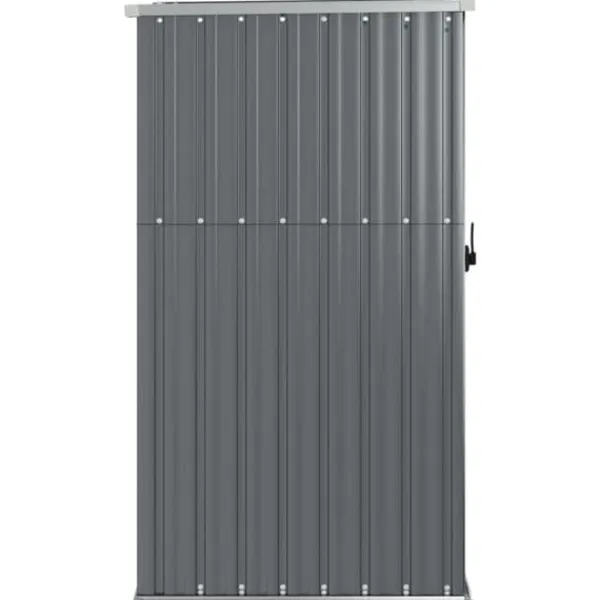 Sale Trädgårdsskjul av galvaniserat stål - Förvaring för redskap | Färg: Grå | Storlek: 88x89x161 cm Skjul, Garage & Carports