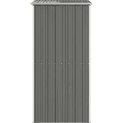 Online Trädgårdsskjul i galvaniserat stål - Utomhusförvaring för redskap | Färg: Ljusgrå | Storlek: 192x108x223 cm Skjul, Garage & Carports