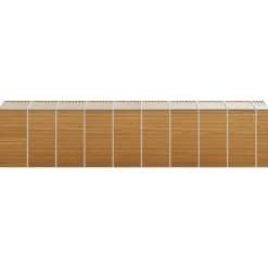 Clearance Trädgårdsskjul i galvaniserat stål - Robusta förvaringslösningar | Färg: Ljusbrun | Storlek: 191x81x198 cm Skjul, Garage & Carports