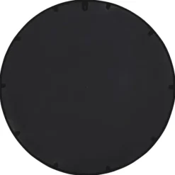 Hot Trädgårdsspegel rund i svart järn för utomhusbruk | Storlek: 60x4 cm Trädgårdsprydnader