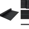 Trädgårdstyg - Living Ogräsmatta svart 2x150 m PP