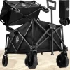 Clearance Trädgårdsvagn - strand hopfällbar 127L 100kg (1) Trädgårdsverktyg