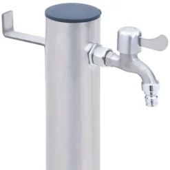 Clearance Trädgårdsvattenpelare - Rostfritt stål - 100 cm - Robust - Korrosionsbeständig - Praktisk Bevattning