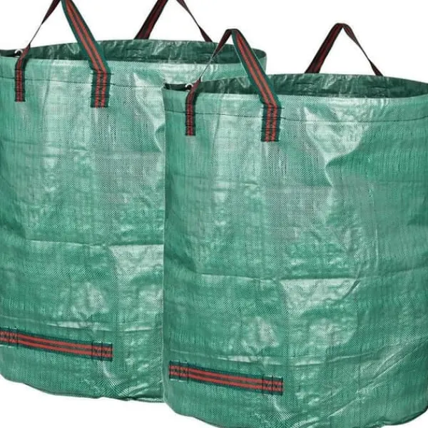 Trädgårdsväska - Extra Robust - Set med 3 - Grön - 272L
