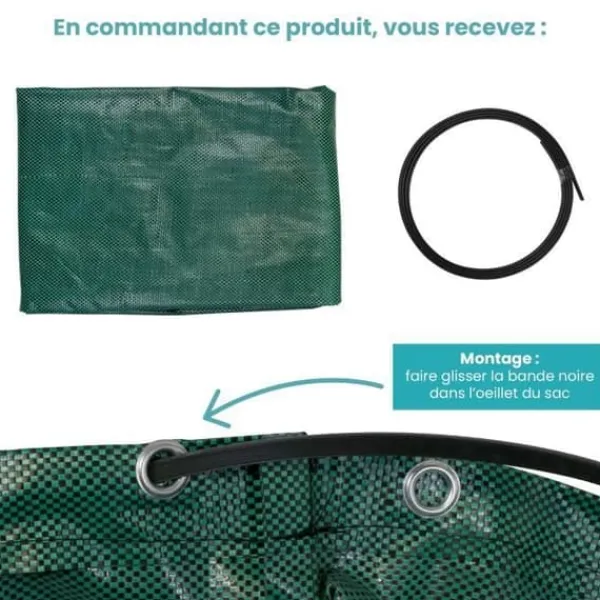 Trädgårdsväska - SKYLANTERN - 272L - Vattentät - Antirivning - 3 bärhandtag