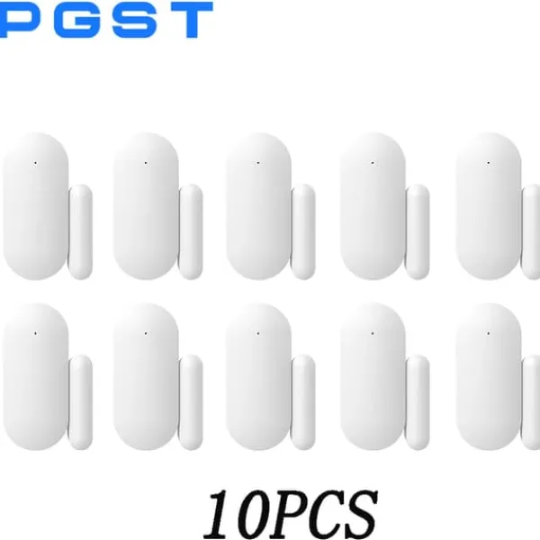 Trådlös Dörrsensor, 433MHz Kommunikation, Enkel Installation,10PCS