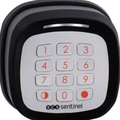 Trådlös kodknappsats - SCS SENTINEL - CodeGate - För grind eller garageport - Räckvidd 50m - Batterier ingår ej