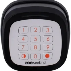 Trådlös kodknappsats - SCS SENTINEL - CodeGate - För grind eller garageport - Räckvidd 50m - Batterier ingår ej