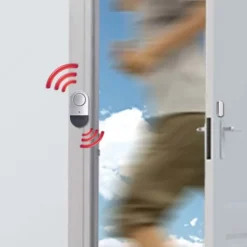 Trådlös Magnetisk Dörr- och Fönsterlarmsensor - Förbättrad Hemsäkerhet