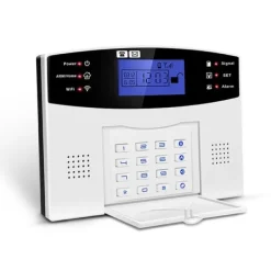 Clearance Trådlöst hemlarm, Rörelsedetektor, GSM-teknik, WIFI-anslutning, G2BT6 Hemlarmsystem