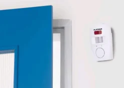 Best Trådlöst larm + 2 fjärrkontroller, högljutt larm Hemlarmsystem
