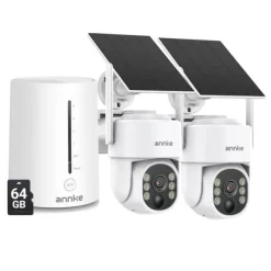 Best Trådlöst säkerhetskamerasystem, 4MP upplösning, tvåvägsljud,Med 64GB SD-kort Säkerhetsmonitorer & Videokameror