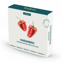 Best TREGEN Habanero pepparsats - För grönsaksträdgårdar inomhus Kit För Växt- & Örtplantering
