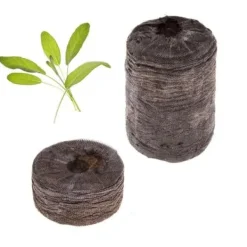 Sale TREGREN Sage kapselsats för grönsaksträdgård inomhus. 2 torvkapslar och salviafrön. Kit För Växt- & Örtplantering