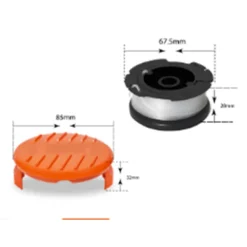 Online Trimmerspolar Black & Decker GL4525, GL5028, GLC1423L, GLC1825L grästrimmer Trädgårdsmaskiner
