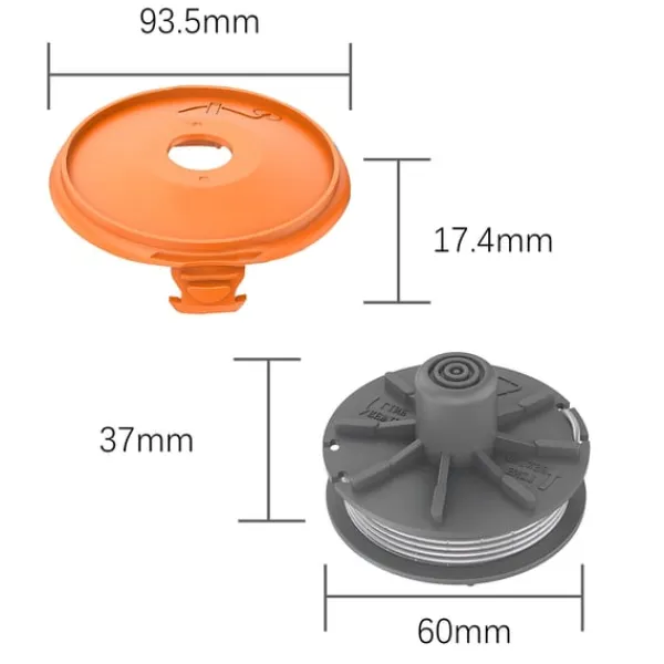 Clearance Trimmerspole för Gardena Easycut 400, ComfortCut450 grästrimmer Trädgårdsmaskiner